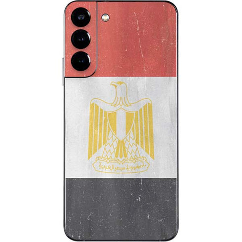 Egypt Flag Distressed Galaxy S22 Plus Skin